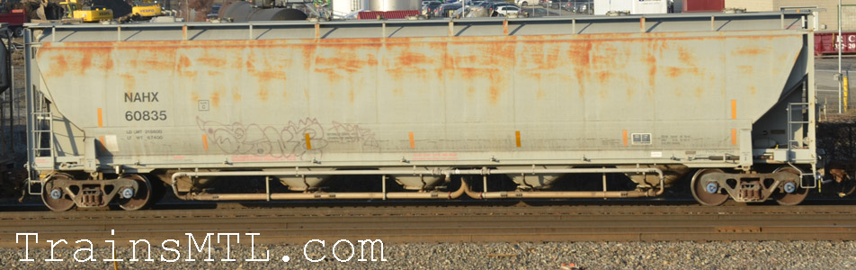 Car/wagon NAHX60835 left side / coté gauche
